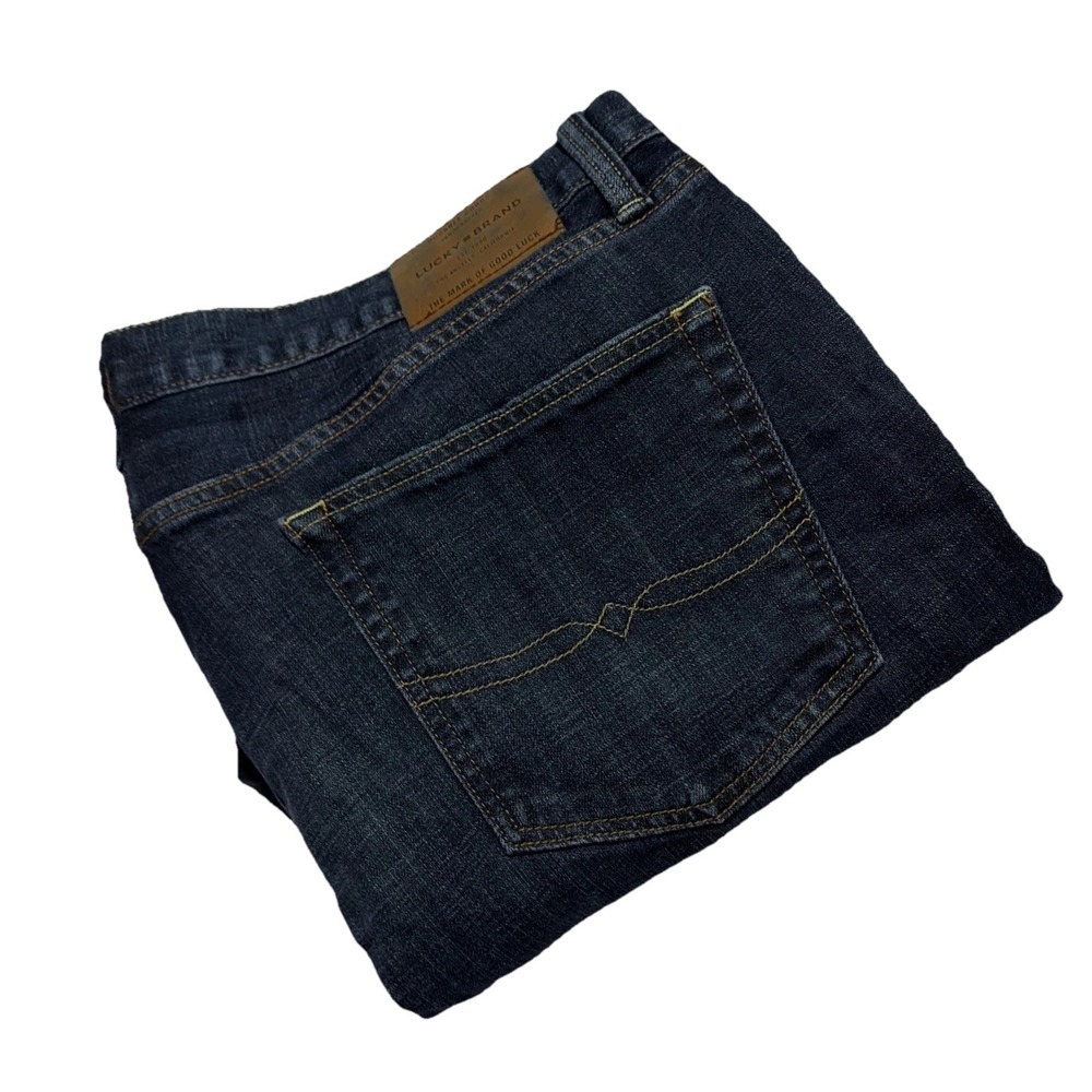 Lucky Brand Jeans Mens 38x30 (Actual 38x25)‎ Blue 361 Vintage Straight Leg
